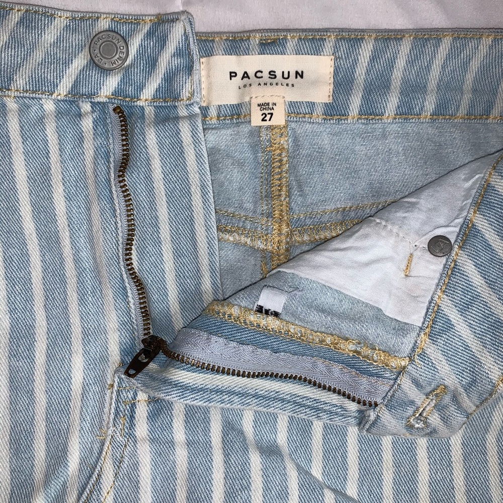 Striped Mini Skirt - Picture 2 of 2
